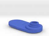 Blue wheel bracket for Rapistan 977 Conveyor